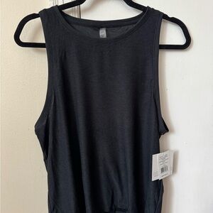 Beyond Yoga Charcoal Muscle Tee